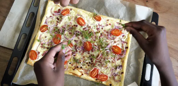 Flammkuchen für Kinder – in Handumdrehen gemacht