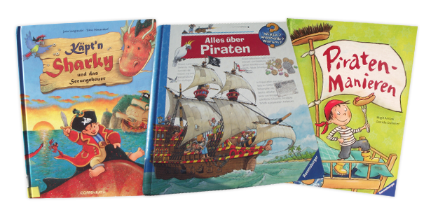 Die schönsten Kinderbücher über Piraten