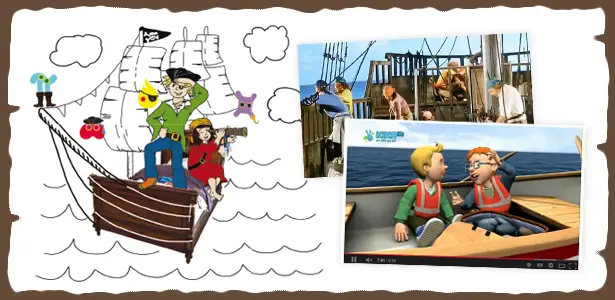 Schönste Kinder-Videos zu Piraten