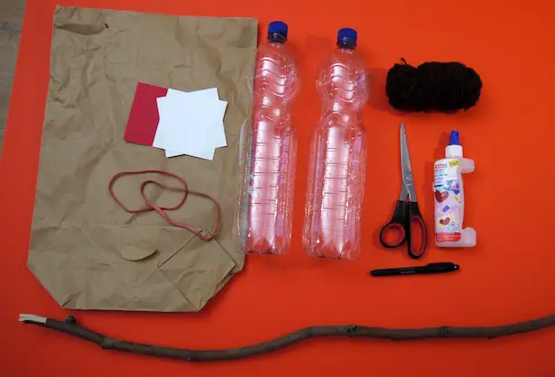 Laternen basteln mit Kindern: Hoppe Hoppe PET Flaschen Reiter!