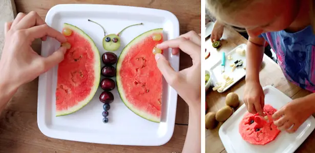Lustige Obstbilder: Food Art ist der Hit mit Kindern!