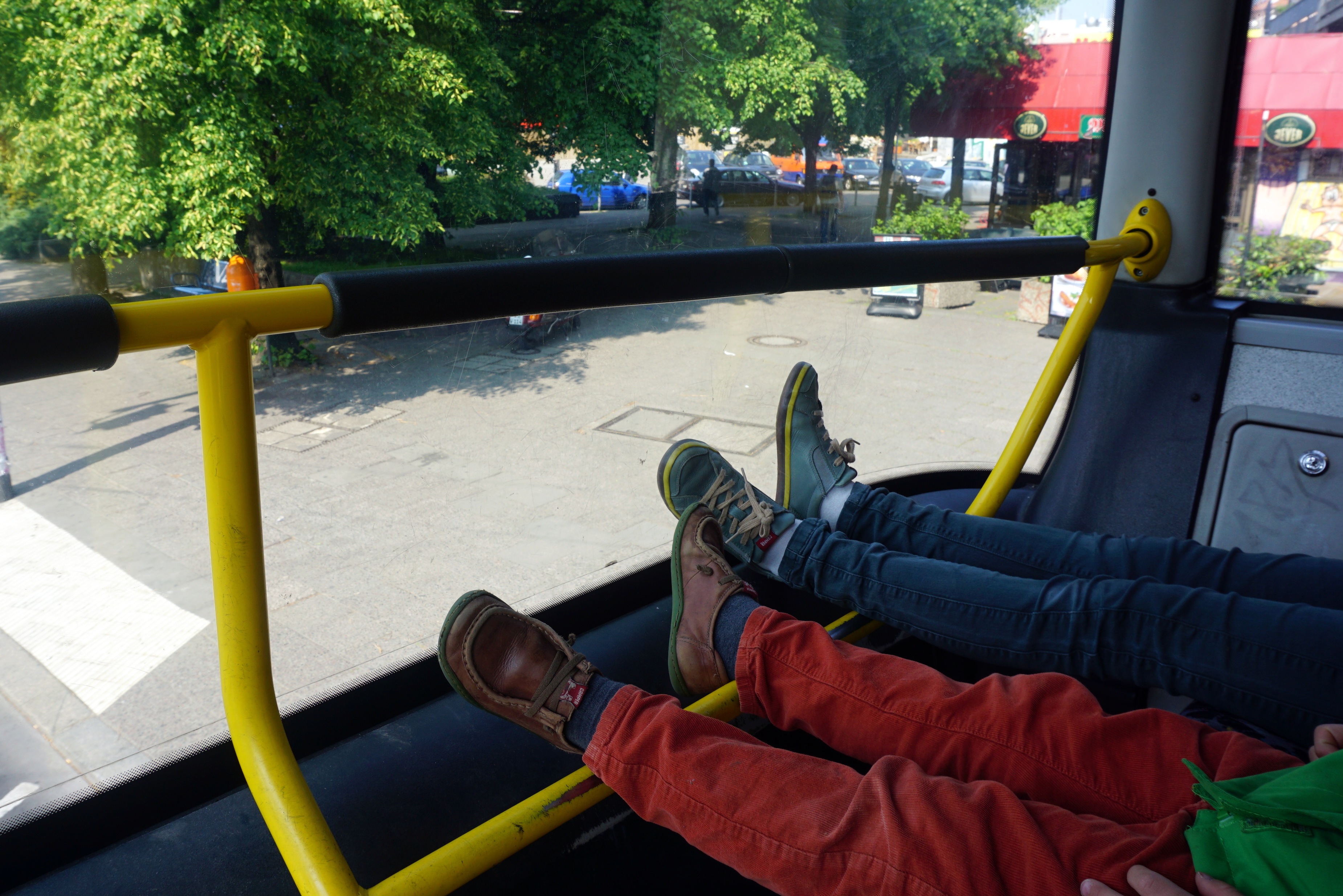 Berlin entdecken Bus fahren