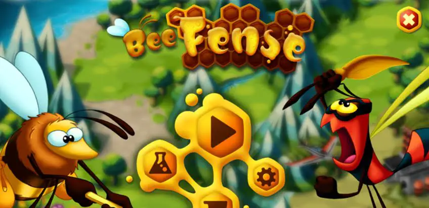 Es summt und brummt im Bienenstock… und im Tollablog! Werbung für BeeFense, ein App-Spiel mit Anspruch