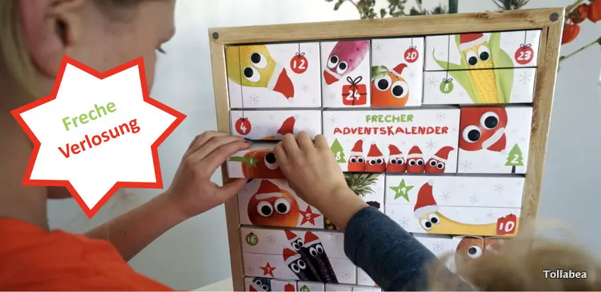 Frecher Adventkalender * Verlosung und Werbung