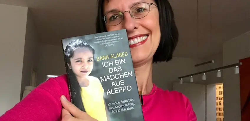 Werbung fürs Buch „Ich bin das Mädchen aus Aleppo“ und eine wunderbare Aktion für Kinder von Bastei Lübbe