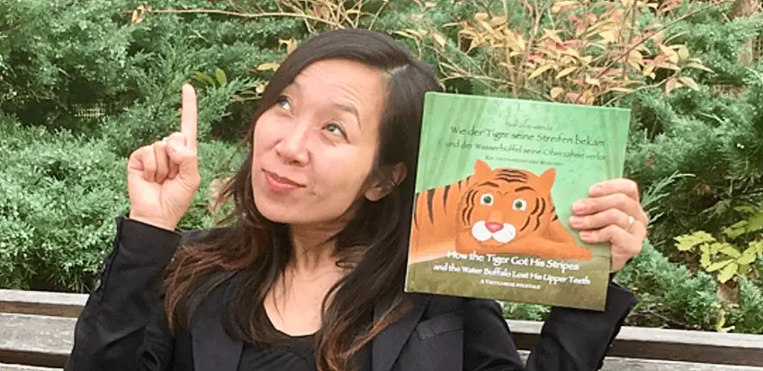 „Wie der Tiger seine Streifen bekam“ – ein vietnamesiches Märchen in zwei Sprachen – mit Verlosung