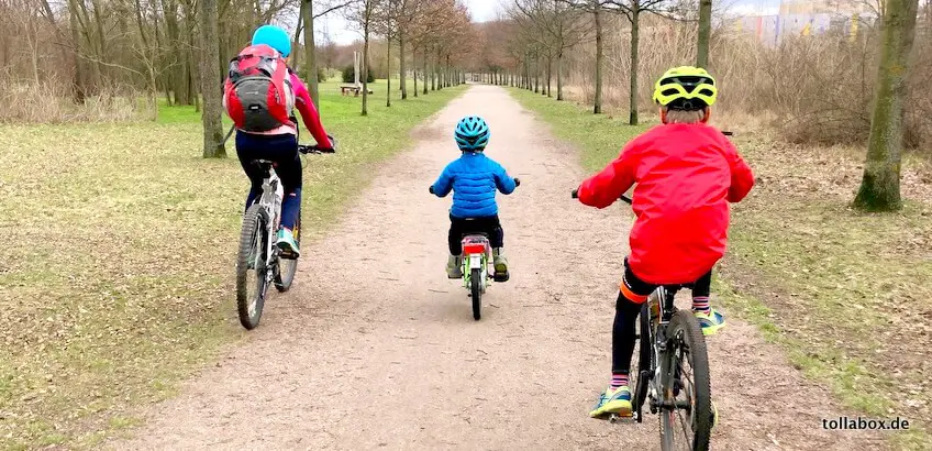 So lernen eure Kids sicher mit dem Fahrrad durch die Stadt zu fahren