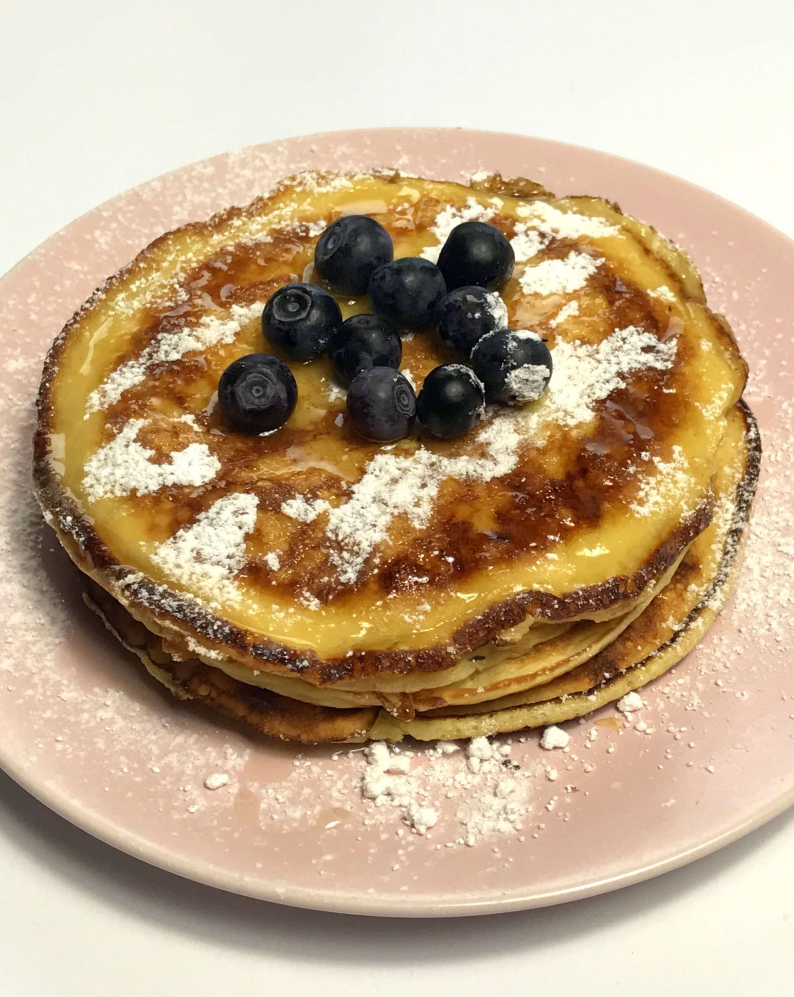 Fluffige Buttermilch Pancakes - als Valentinsfrühstück? Oder einfach so?