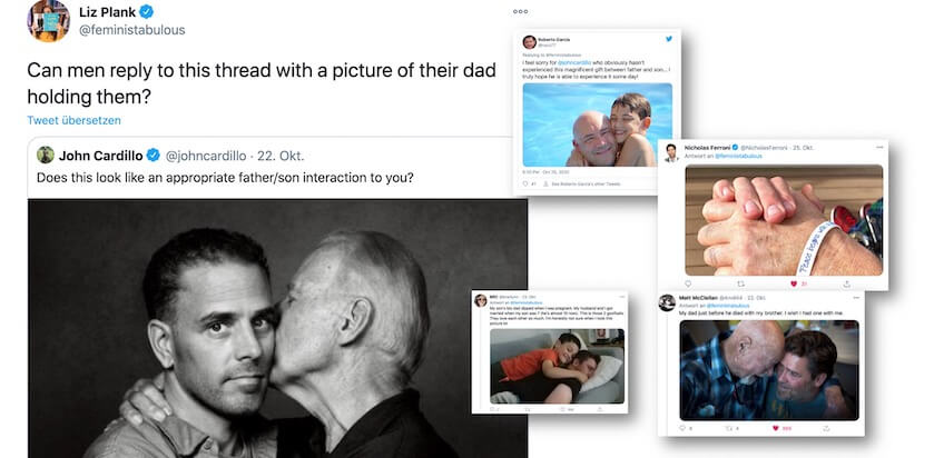 Vater-Sohn-Liebe ist nicht „creepy“! – Eine Tweetsammlung von Eltern gegen Shaming