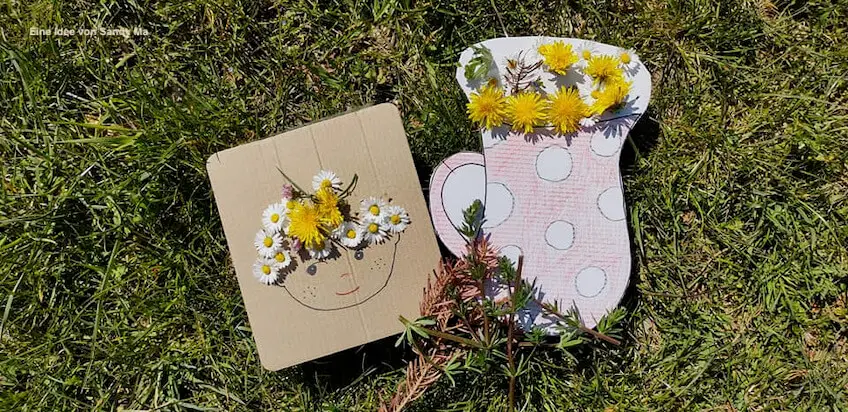 Blumensafari für kleine Künstler – eine Idee von Sandy Ma