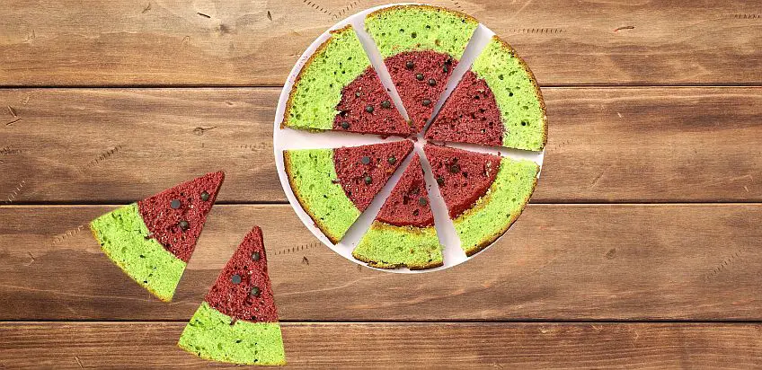 Sommerliches Gebäck: Leckerer Wassermelonen-Kuchen